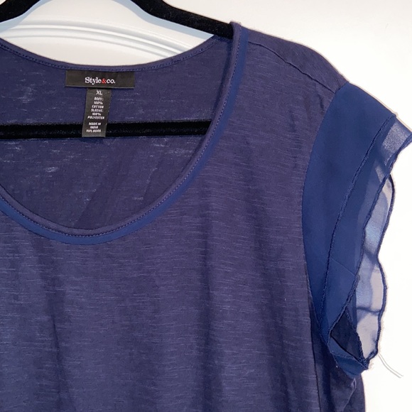 Blue Tee - Picture 2 of 2